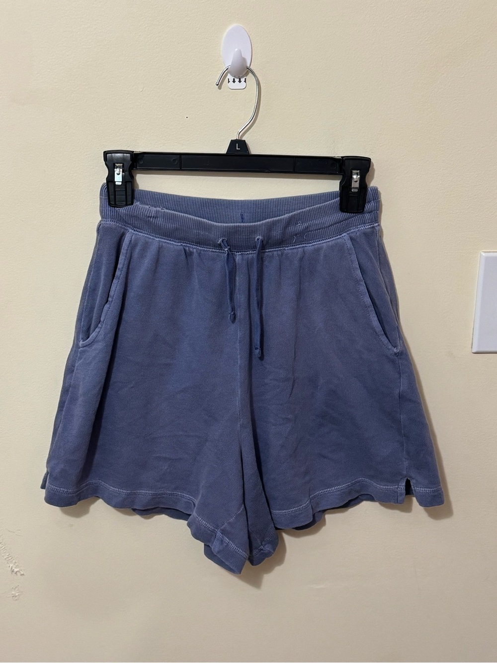 Old Navy Women's Slate Blue Drawstring Athletic Shorts